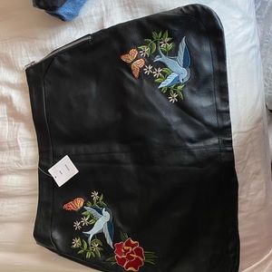 Urban Outfitters Leather Skirt